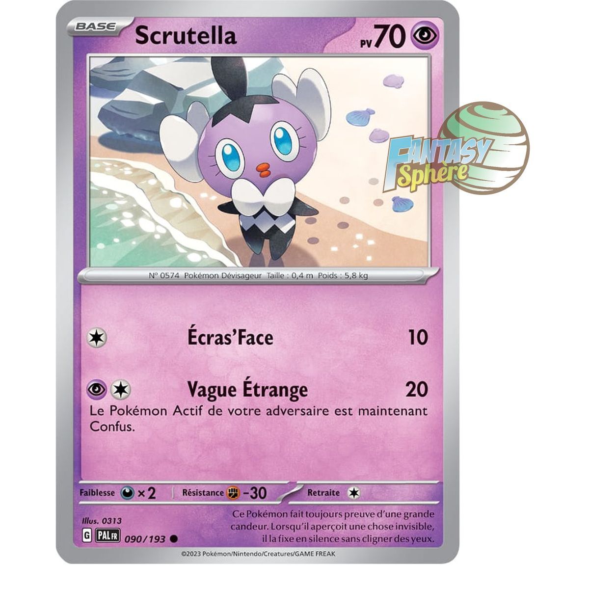 Item Scrutella - Commune 90/193 - Ecarlate et Violet Evolution à Paldea