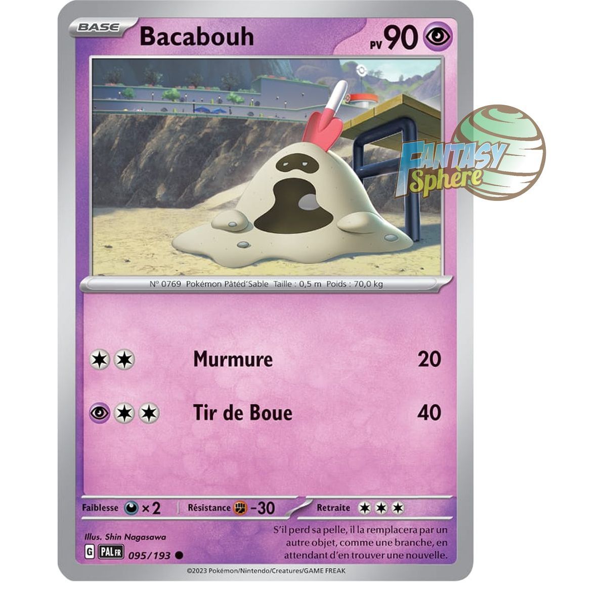 Item Bacabouh - Commune 95/193 - Ecarlate et Violet Evolution à Paldea