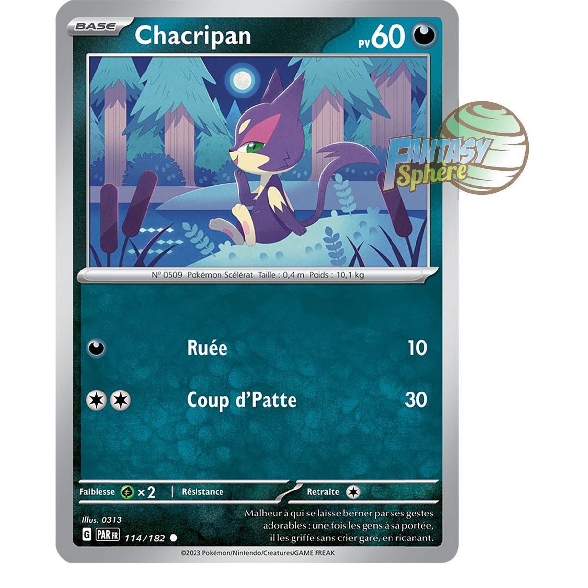 Item Chacripan - Commune 114/182 - Ecarlate et Violet Faille Paradoxe