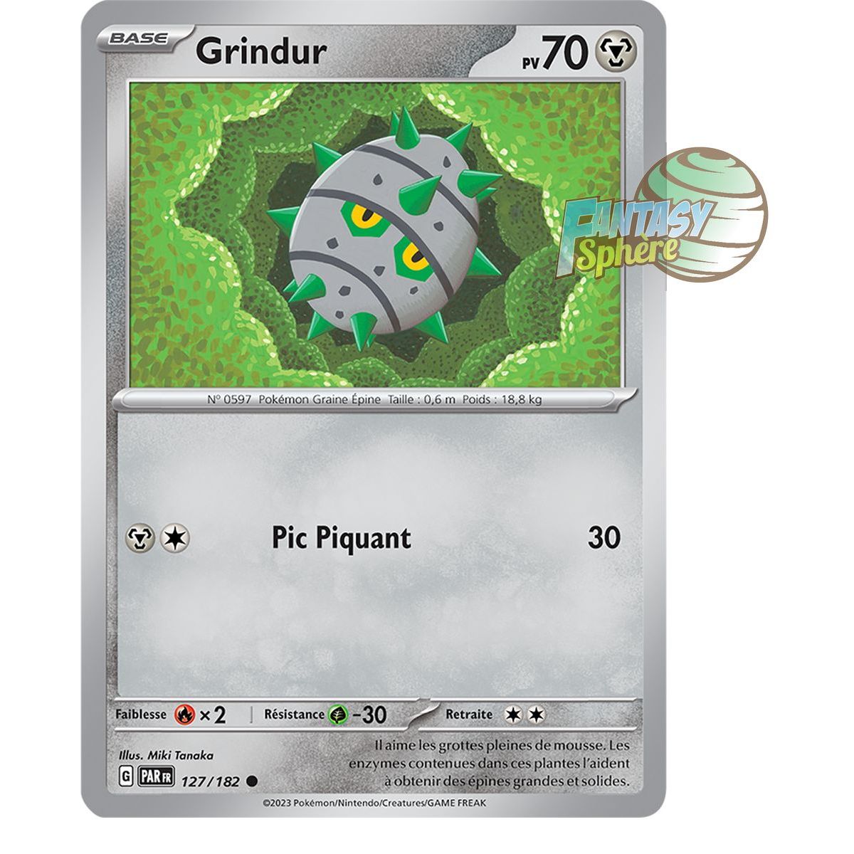 Item Grindur - Reverse 127/182 - Ecarlate et Violet Faille Paradoxe