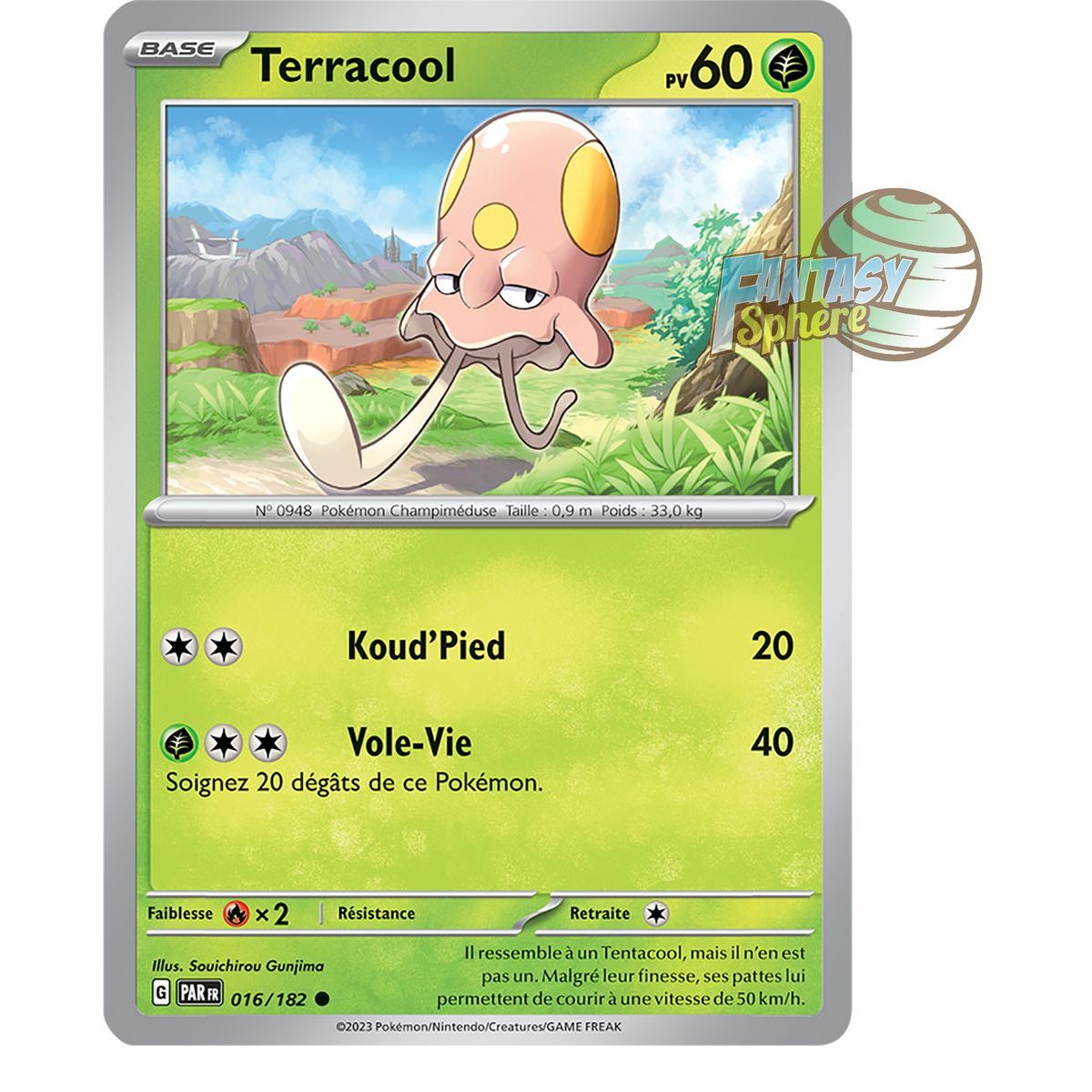 Item Terracool - Reverse 16/182 - Ecarlate et Violet Faille Paradoxe