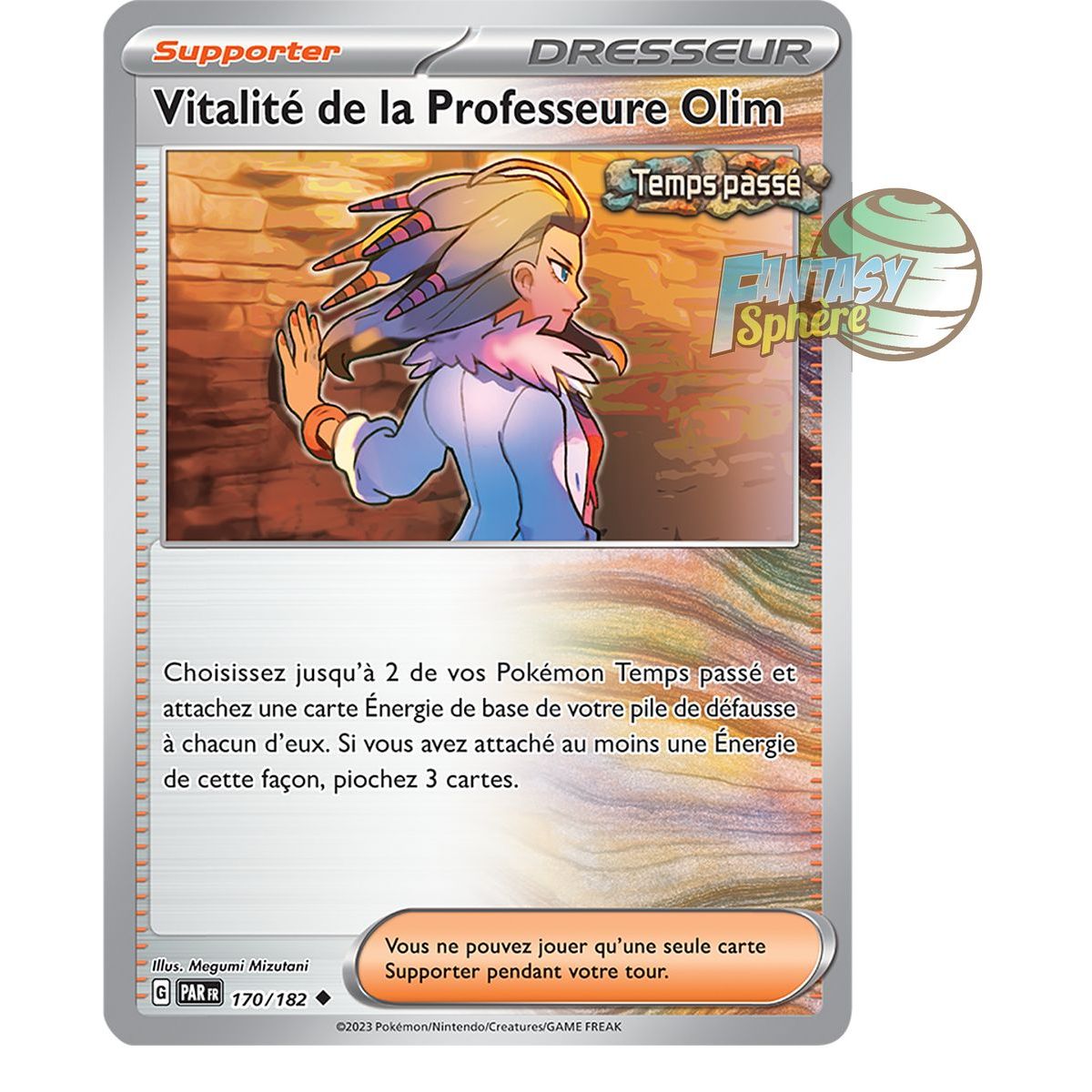 Vitalité de la Professeure Olim - Reverse 170/182 - Ecarlate et Violet Faille Paradoxe