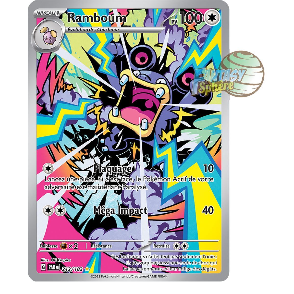 Item Ramboum - Illustration Rare 212/182 - Ecarlate et Violet Faille Paradoxe
