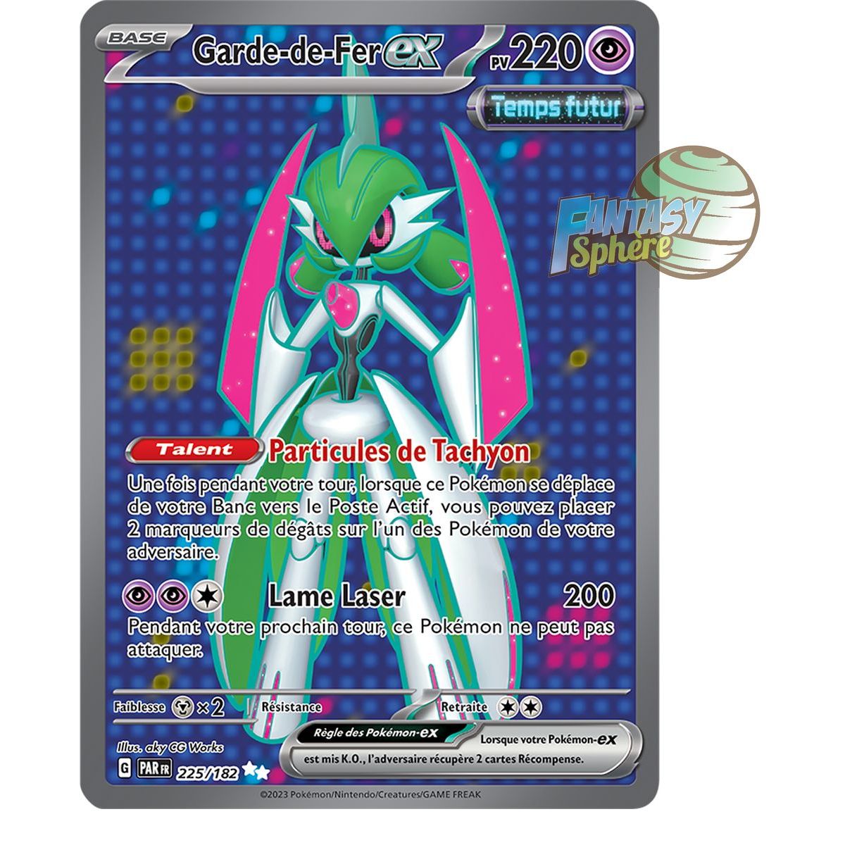 Garde-de-Fer EX - Ultra Rare 225/182 - Ecarlate et Violet Faille Paradoxe