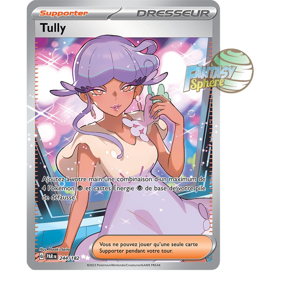 Item Tully - Ultra Rare 244/182 - Ecarlate et Violet Faille Paradoxe