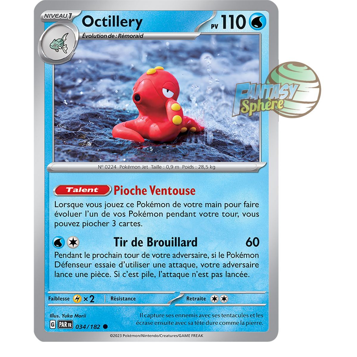 Octillery - Commune 34/182 - Ecarlate et Violet Faille Paradoxe