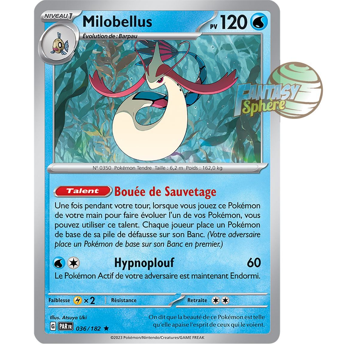 Milobellus - Holo Rare 36/182 - Ecarlate et Violet Faille Paradoxe