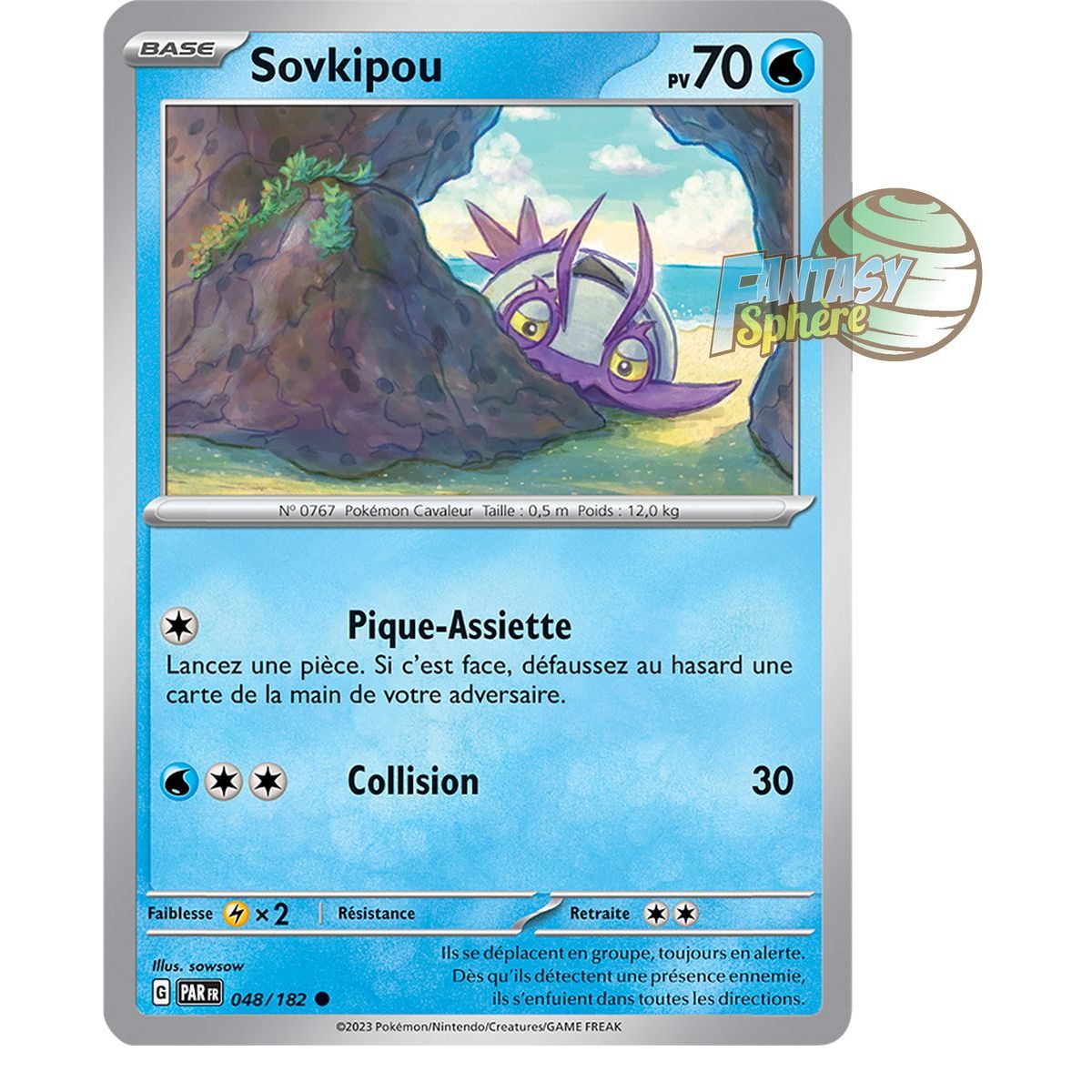 Item Sovkipou - Reverse 48/182 - Ecarlate et Violet Faille Paradoxe