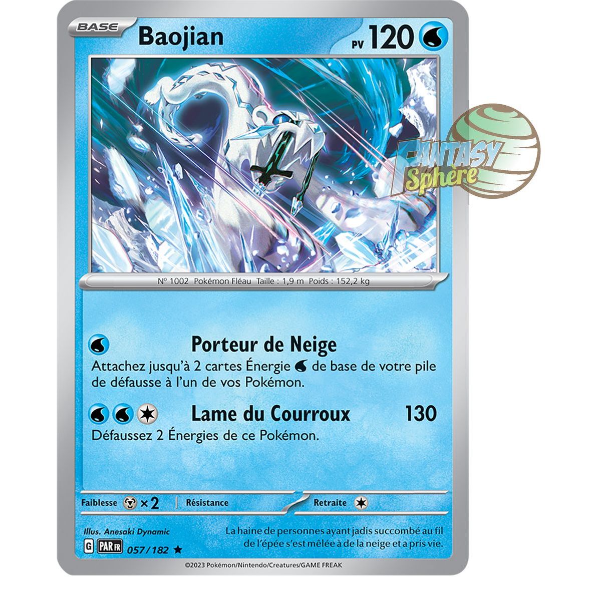 Baojian - Holo Rare 57/182 - Ecarlate et Violet Faille Paradoxe