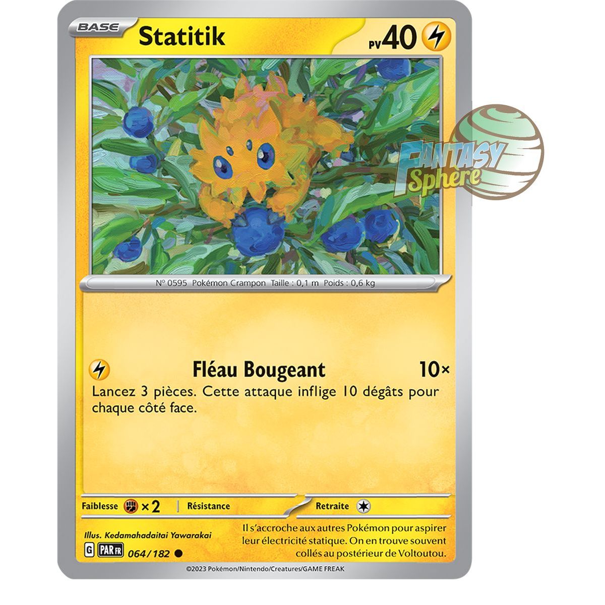 Item Statitik - Reverse 64/182 - Ecarlate et Violet Faille Paradoxe