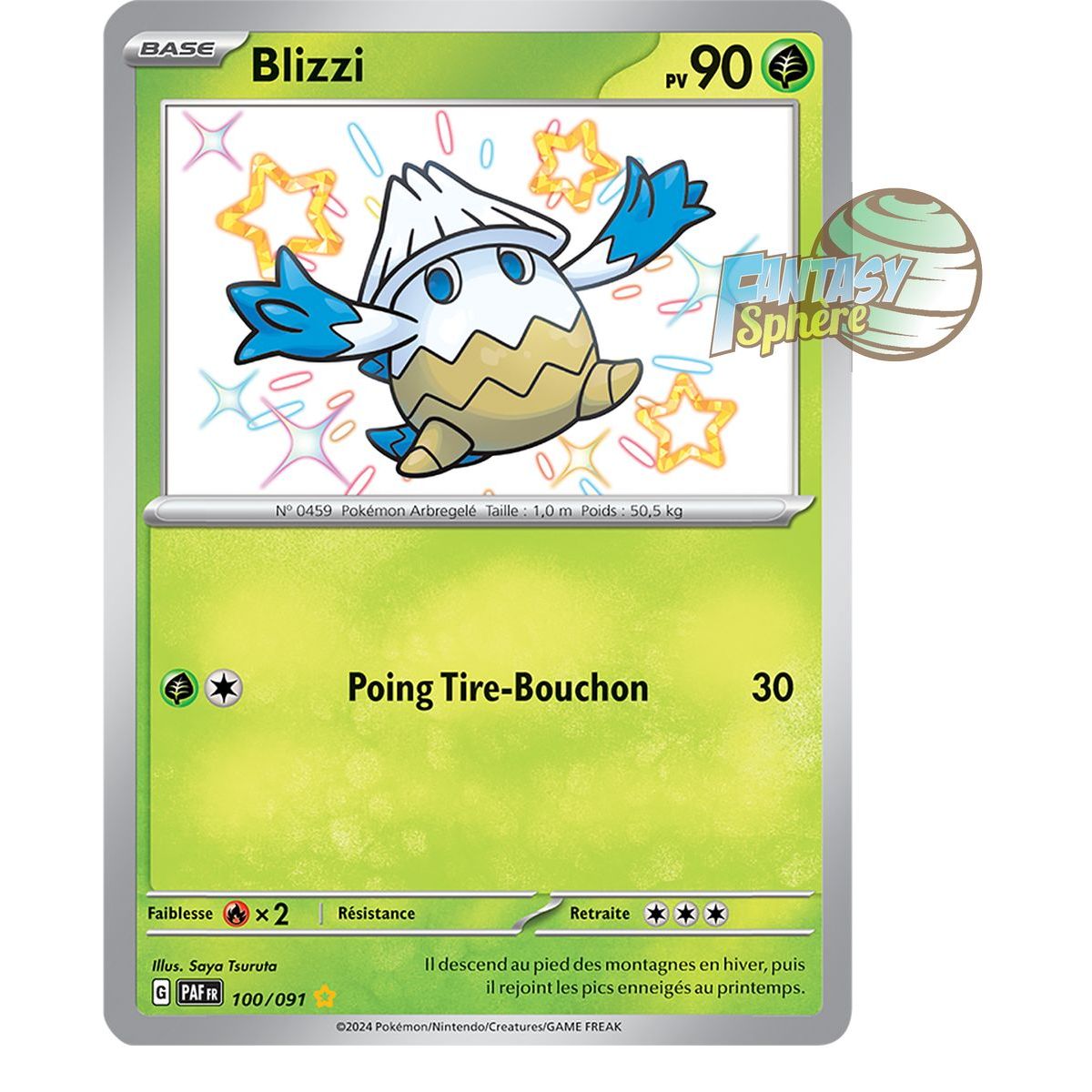Item Blizzi -  Shiny Rare 100/91 - Ecarlate et Violet Destinées de Paldea