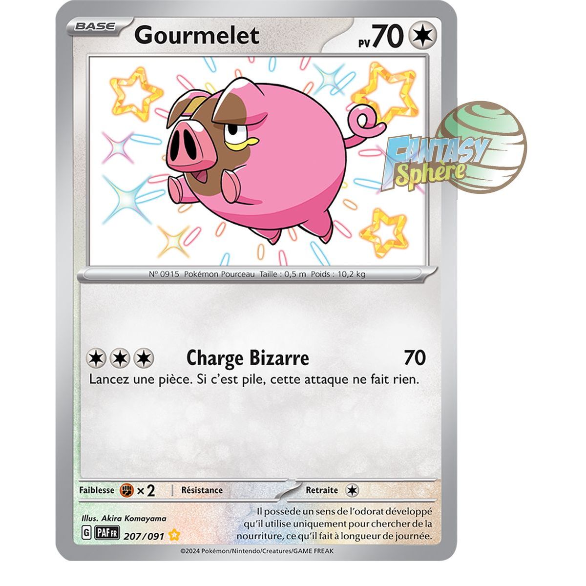 Item Gourmelet -  Shiny Rare 207/91 - Ecarlate et Violet Destinées de Paldea