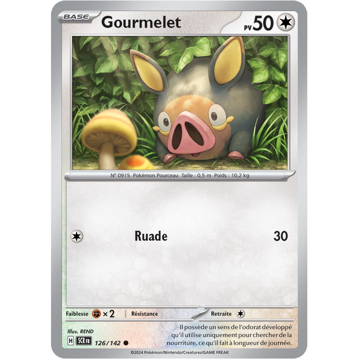 Item Gourmelet - Commune 126/142 - Ecarlate et Violet Couronne Stellaire