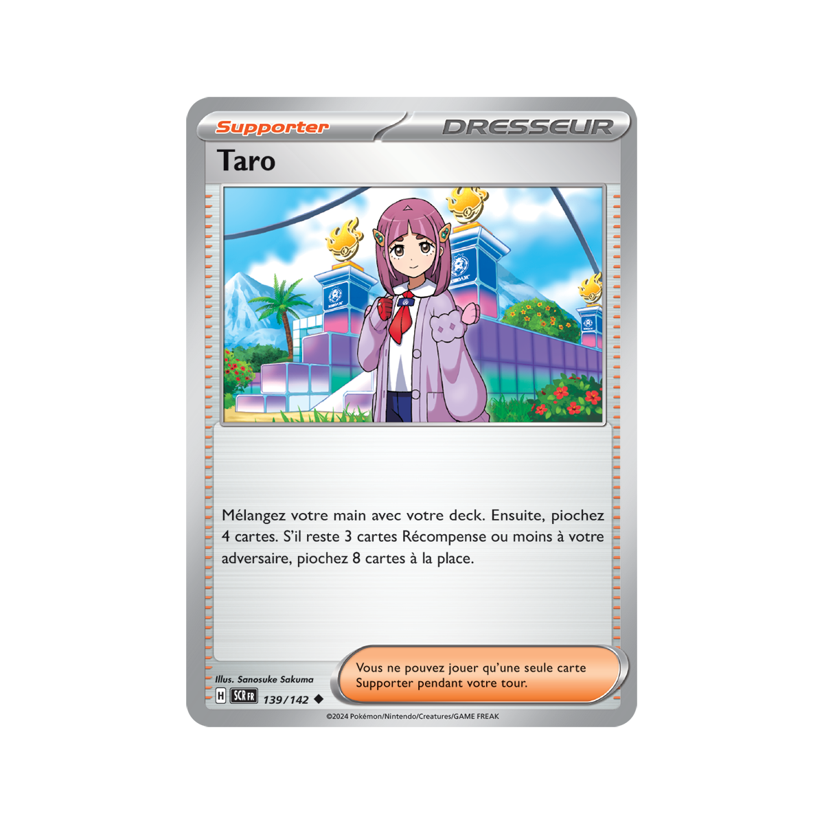 Item Taro - Reverse 139/142 - Ecarlate et Violet Couronne Stellaire