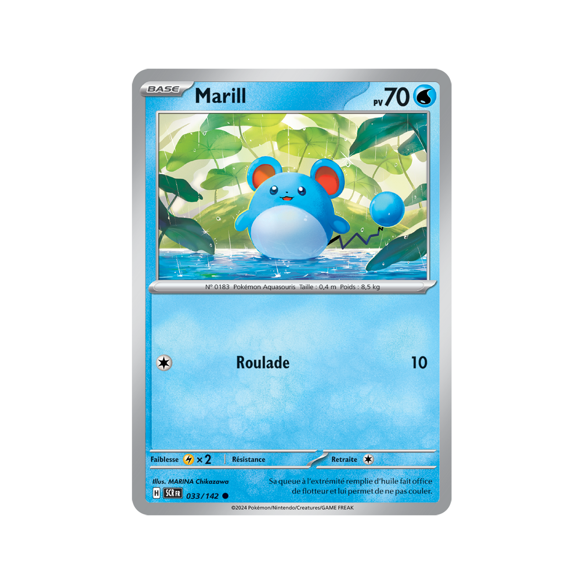 Marill - Reverse 33/142 - Ecarlate et Violet Couronne Stellaire