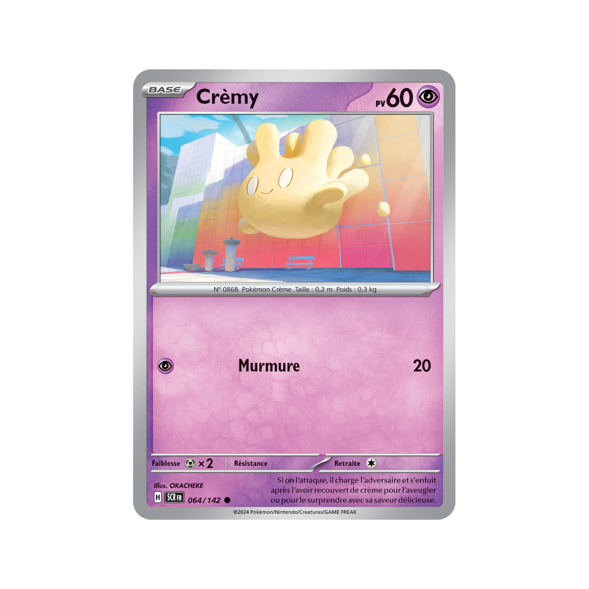 Crèmy - Reverse 64/142 - Ecarlate et Violet Couronne Stellaire