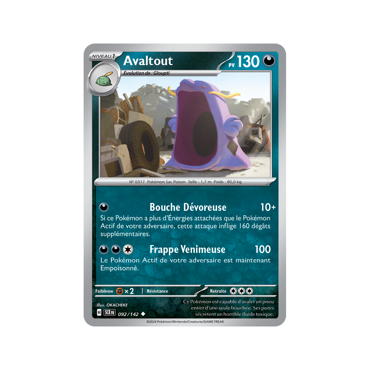 Item Avaltout - Reverse 92/142 - Ecarlate et Violet Couronne Stellaire