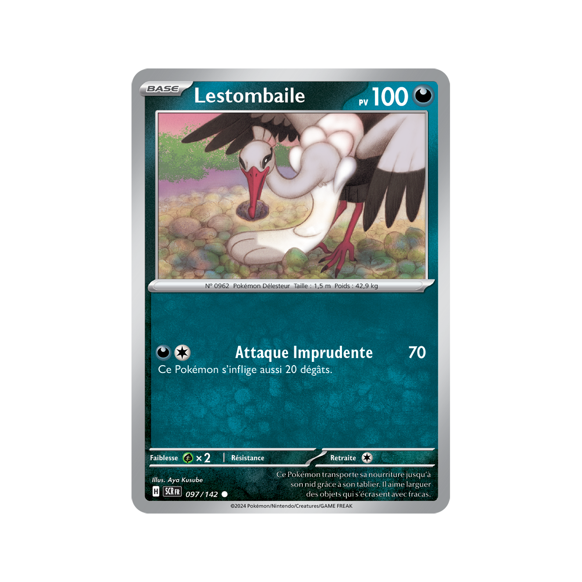 Item Lestombaile - Reverse 97/142 - Ecarlate et Violet Couronne Stellaire