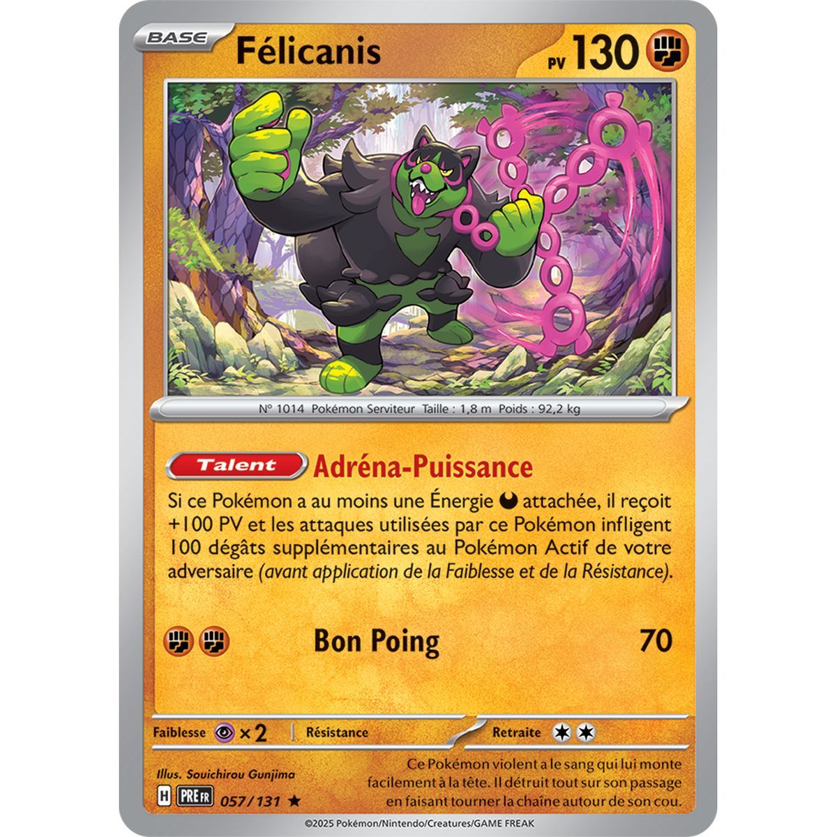 Félicanis - Holo Rare 57/131 - Ecarlate et Violet 8.5 Évolutions Prismatiques