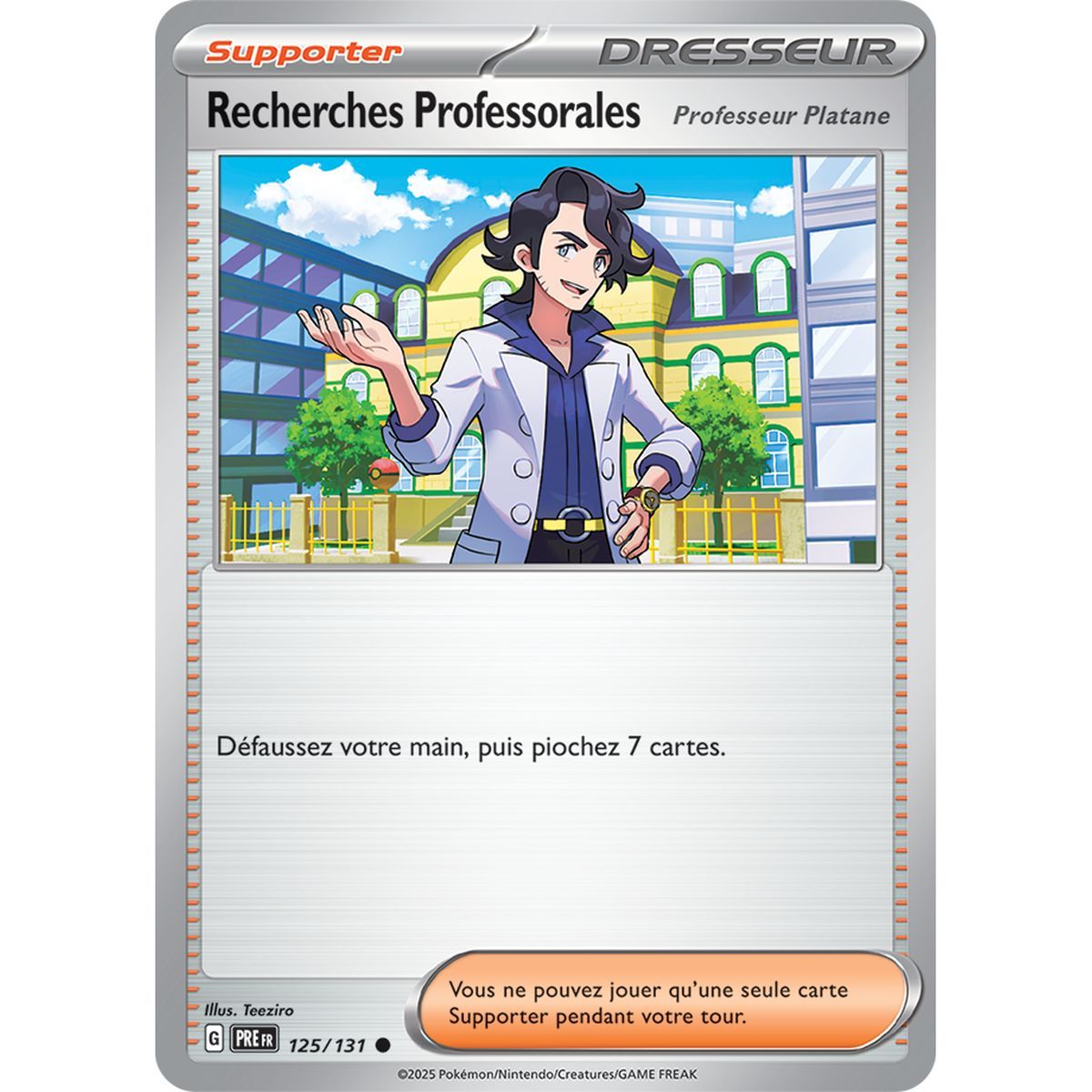 Item Recherches Professorales - Reverse 125/131 - Ecarlate et Violet 8.5 Évolutions Prismatiques