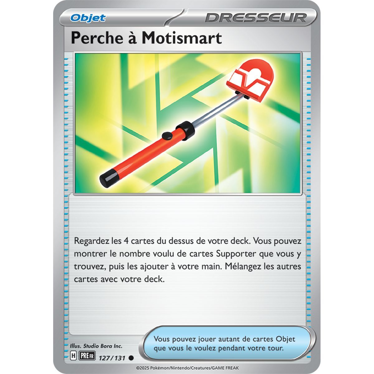 Item Perche à Motismart - Reverse 127/131 - Ecarlate et Violet 8.5 Évolutions Prismatiques