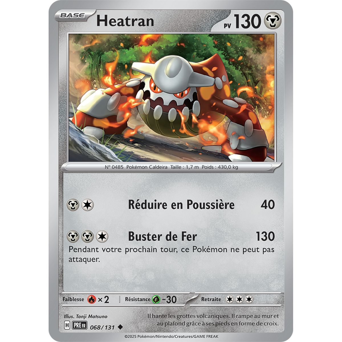 Item Heatran - Peu Commune 68/131 - Ecarlate et Violet 8.5 Évolutions Prismatiques