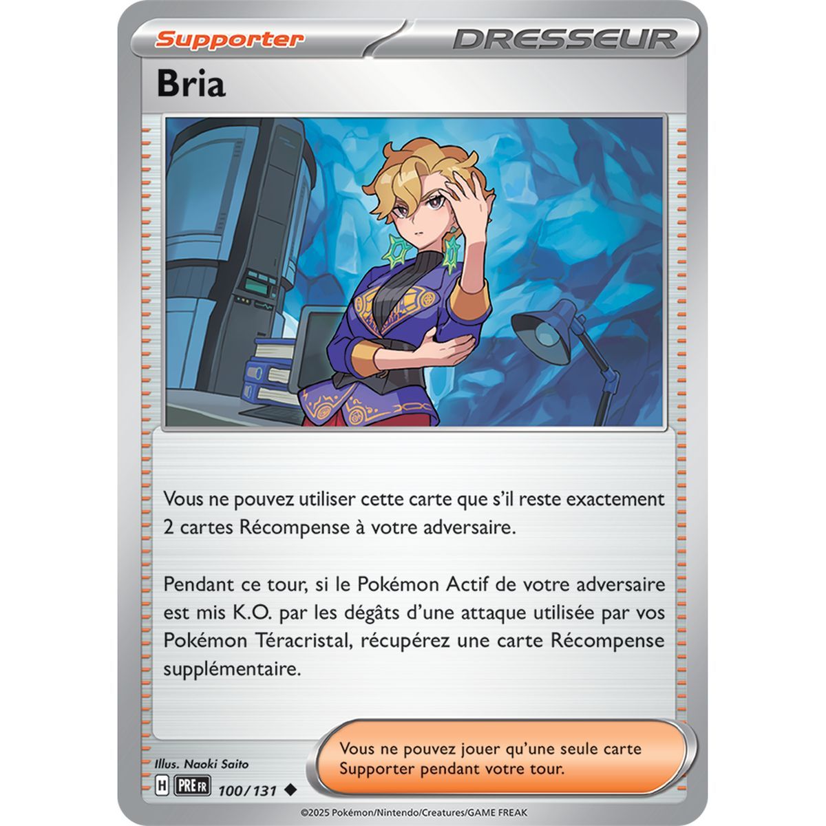 Item Bria - Peu Commune 100/131 - Ecarlate et Violet 8.5 Évolutions Prismatiques