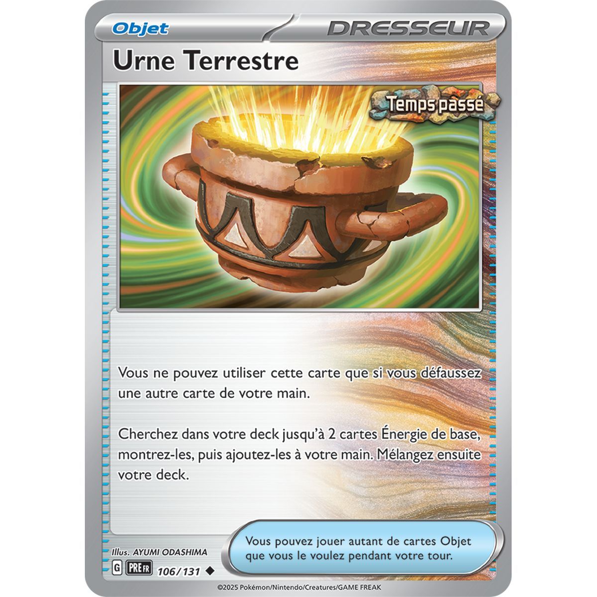 Item Urne Terrestre - Peu Commune 106/131 - Ecarlate et Violet 8.5 Évolutions Prismatiques