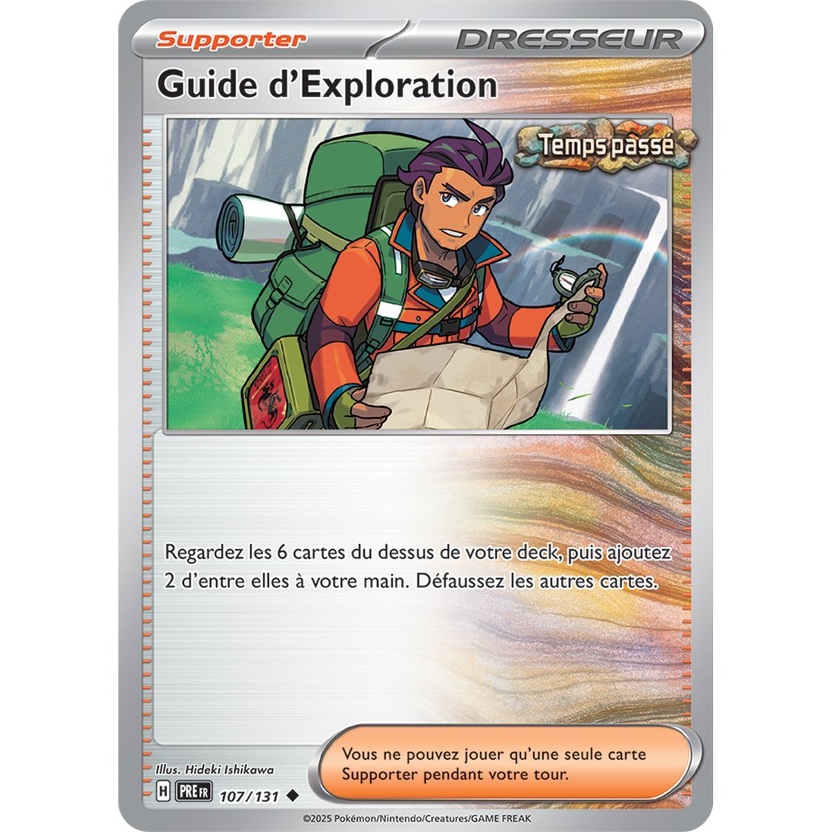 Item Guide d’Exploration - Peu Commune 107/131 - Ecarlate et Violet 8.5 Évolutions Prismatiques