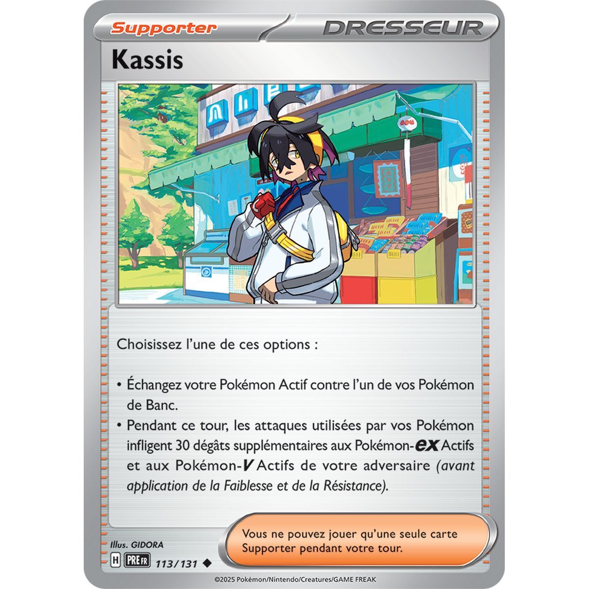 Item Kassis - Peu Commune 113/131 - Ecarlate et Violet 8.5 Évolutions Prismatiques