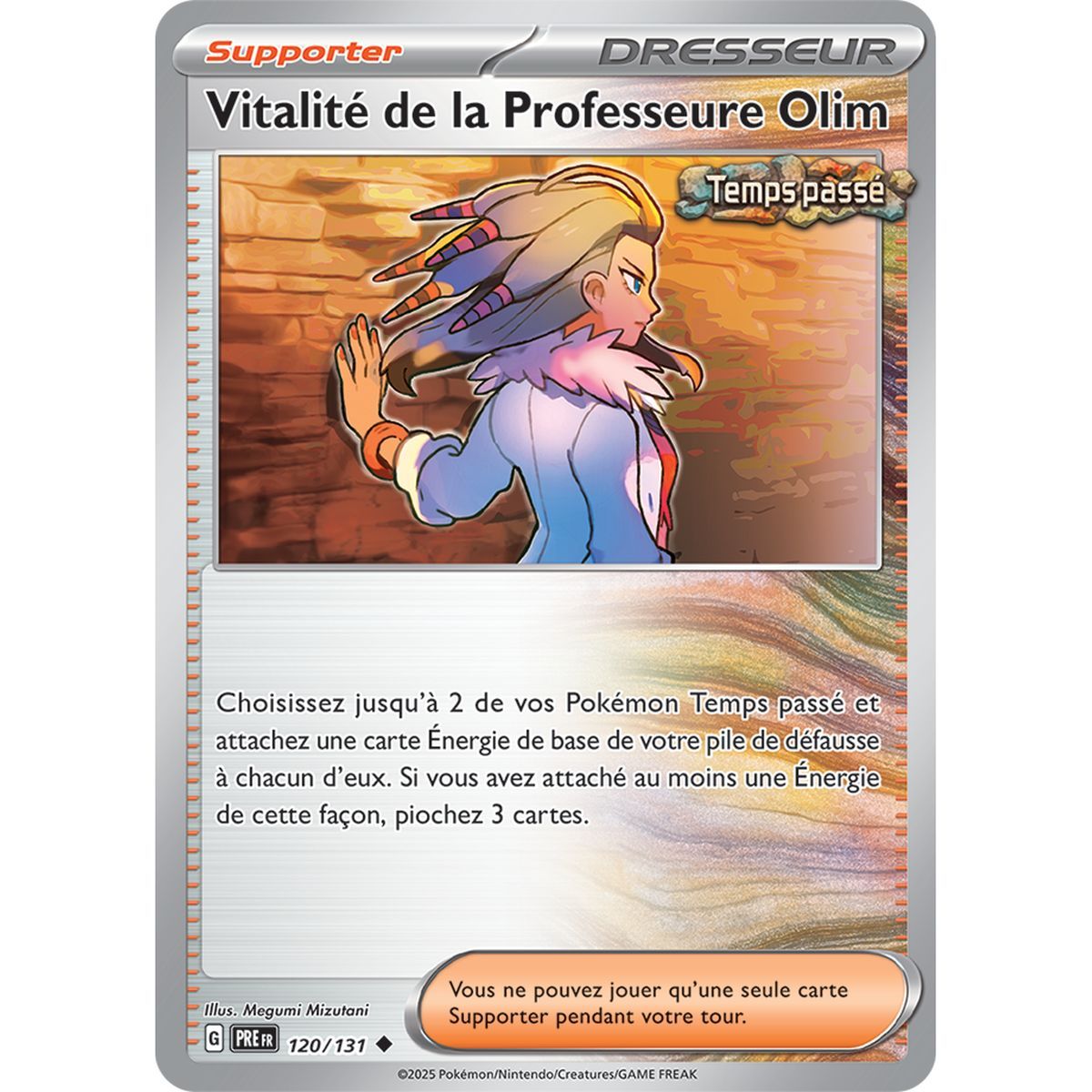 Item Vitalité de la Professeure Olim - Peu Commune 120/131 - Ecarlate et Violet 8.5 Évolutions Prismatiques