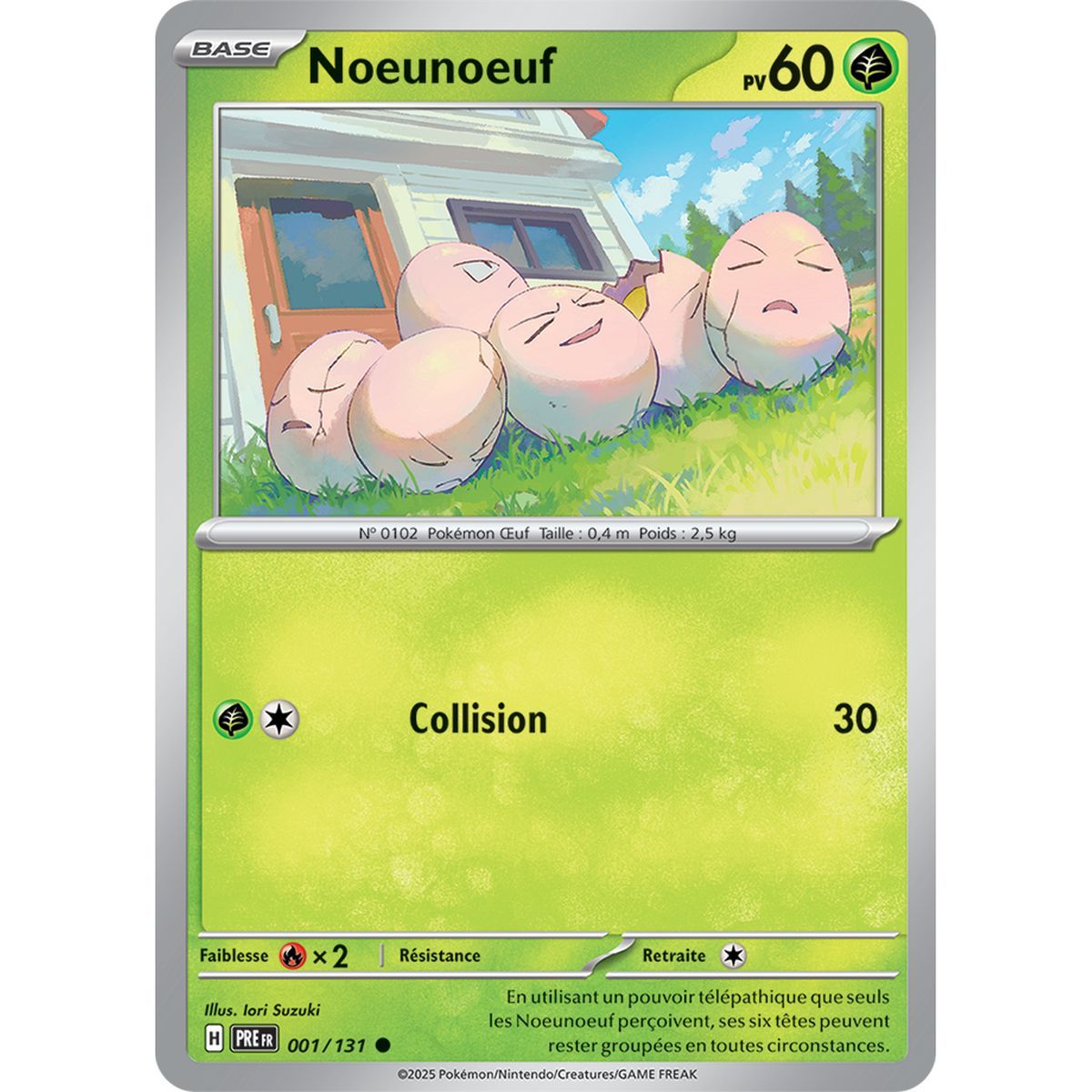 Item Noeunoeuf - Commune 1/131 - Ecarlate et Violet 8.5 Évolutions Prismatiques