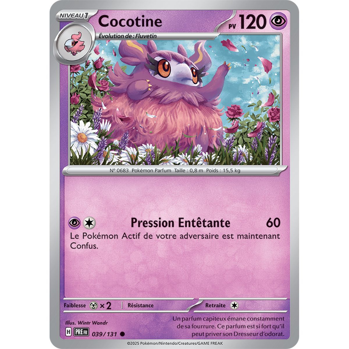 Item Cocotine - Commune 39/131 - Ecarlate et Violet 8.5 Évolutions Prismatiques