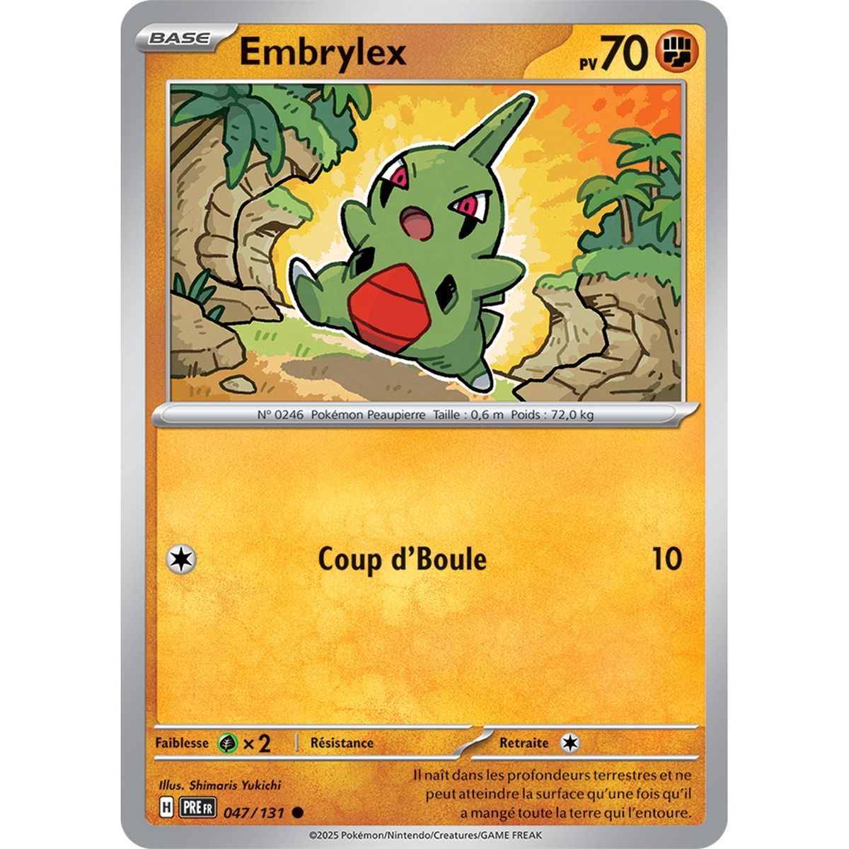 Item Embrylex - Commune 47/131 - Ecarlate et Violet 8.5 Évolutions Prismatiques