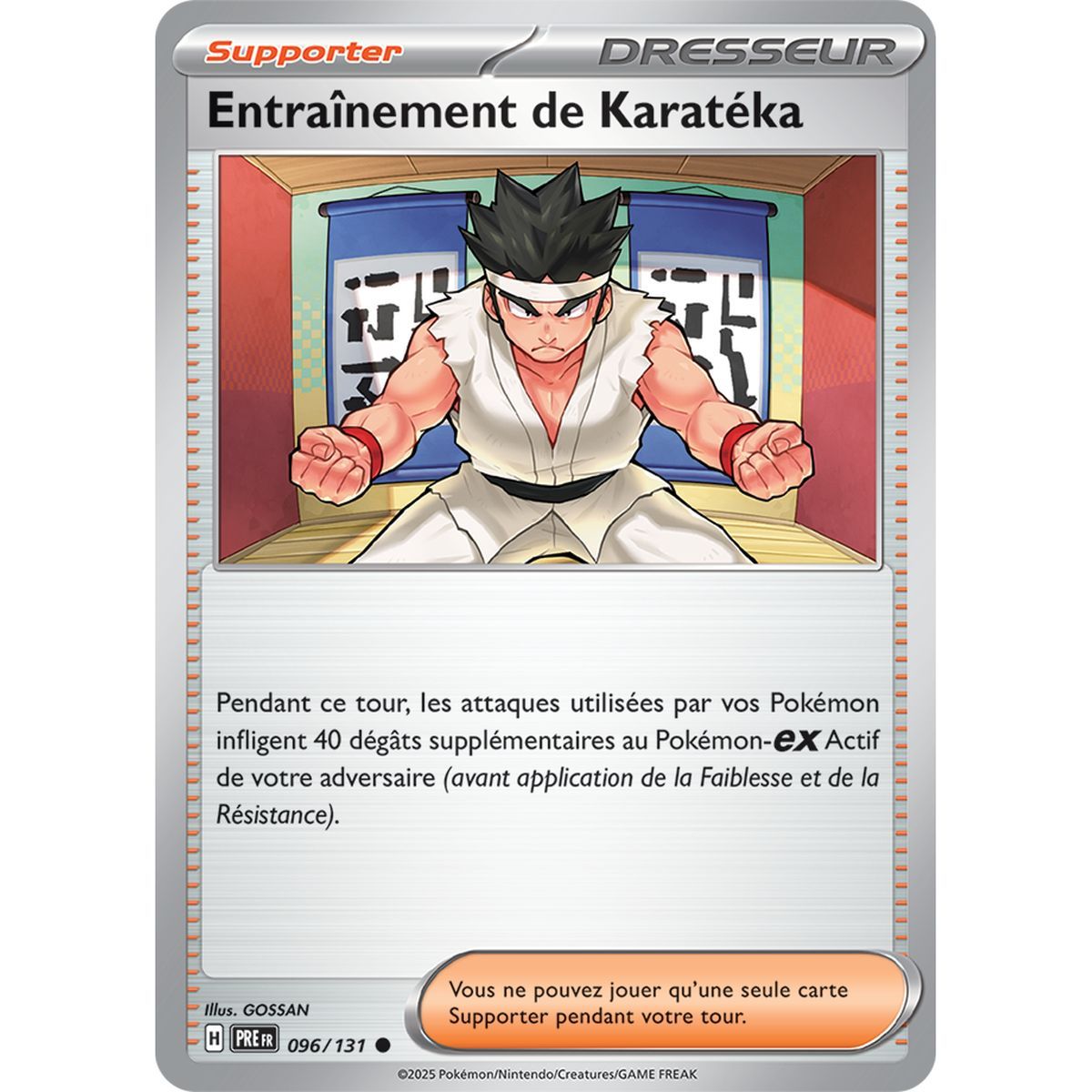 Item Entraînement de Karatéka - Commune 96/131 - Ecarlate et Violet 8.5 Évolutions Prismatiques