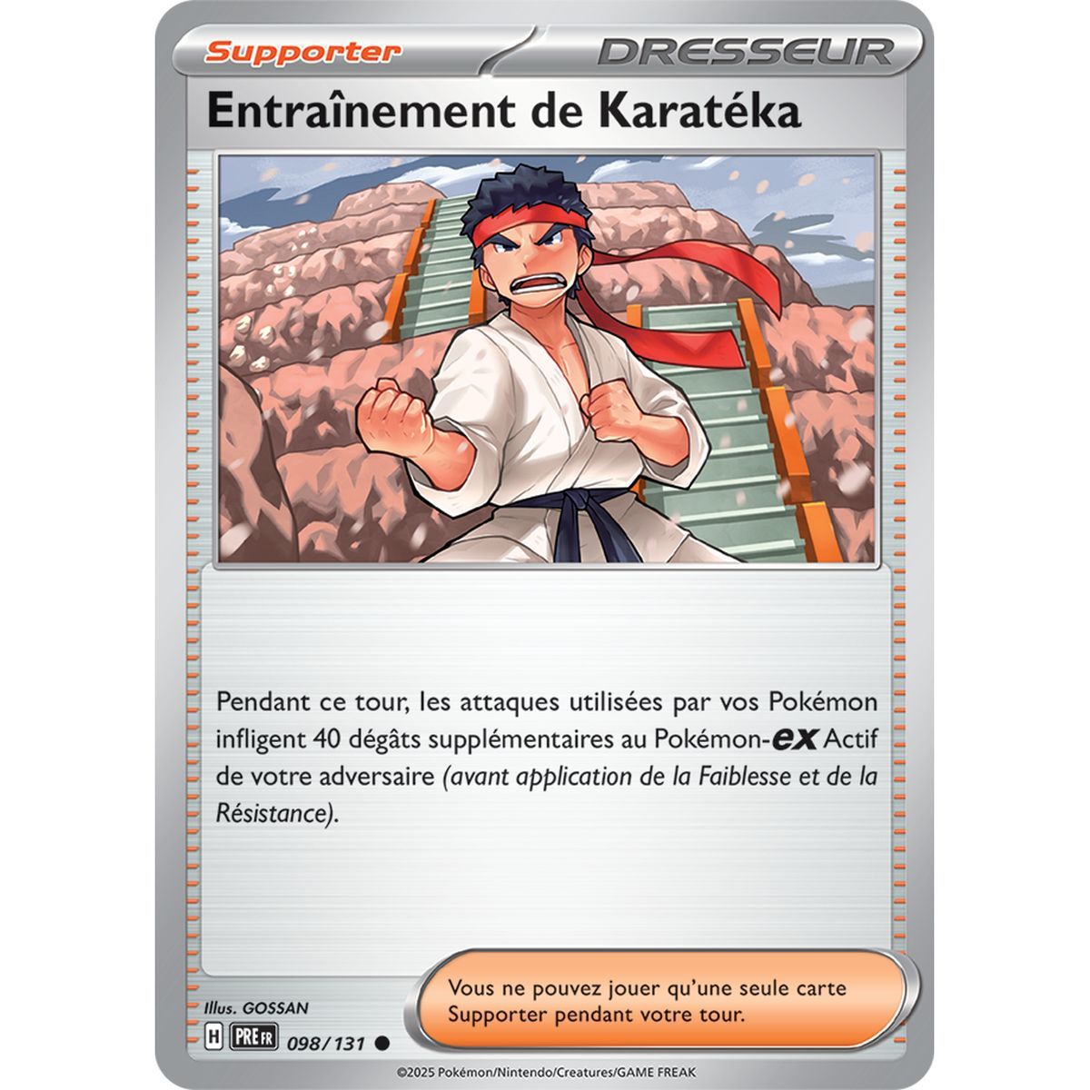 Item Entraînement de Karatéka - Commune 98/131 - Ecarlate et Violet 8.5 Évolutions Prismatiques