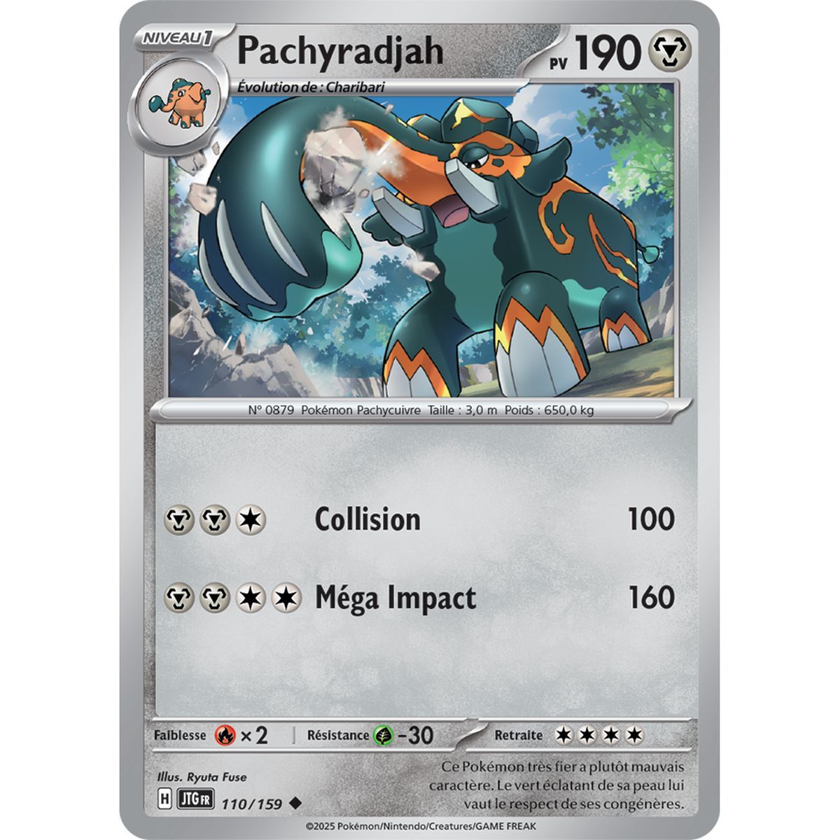 Item Pachyradjah - Peu Commune 110/159 - Ecarlate et Violet 9 Aventures Ensemble