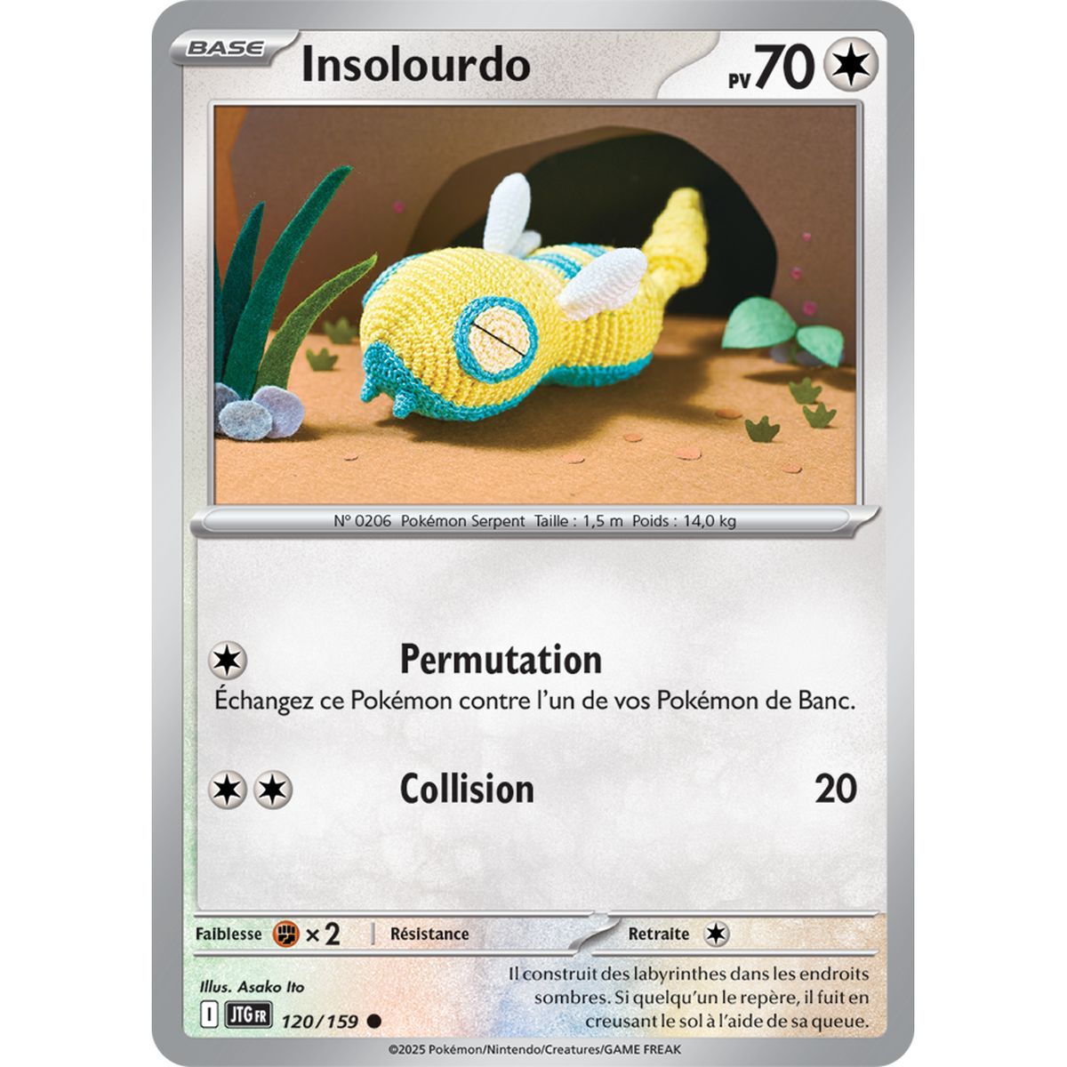 Item Insolourdo - Commune 120/159 - Ecarlate et Violet 9 Aventures Ensemble