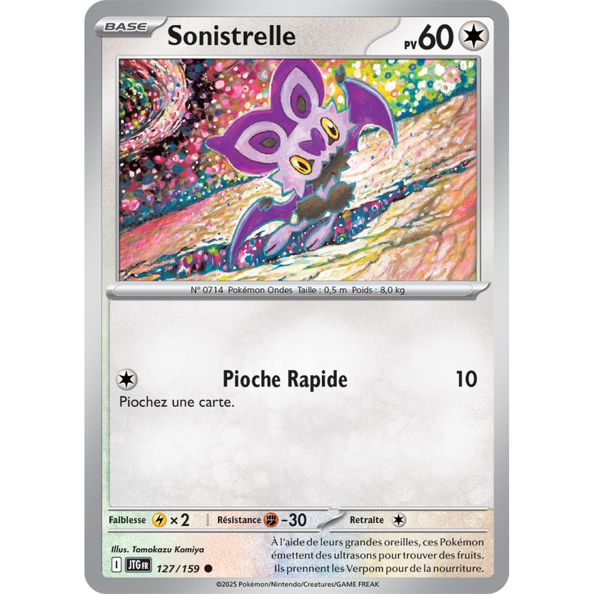 Item Sonistrelle - Commune 127/159 - Ecarlate et Violet 9 Aventures Ensemble