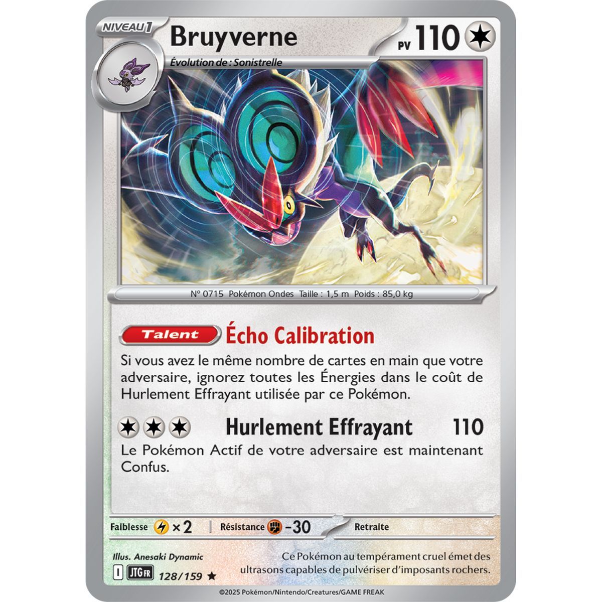 Item Bruyverne - Reverse 128/159 - Ecarlate et Violet 9 Aventures Ensemble