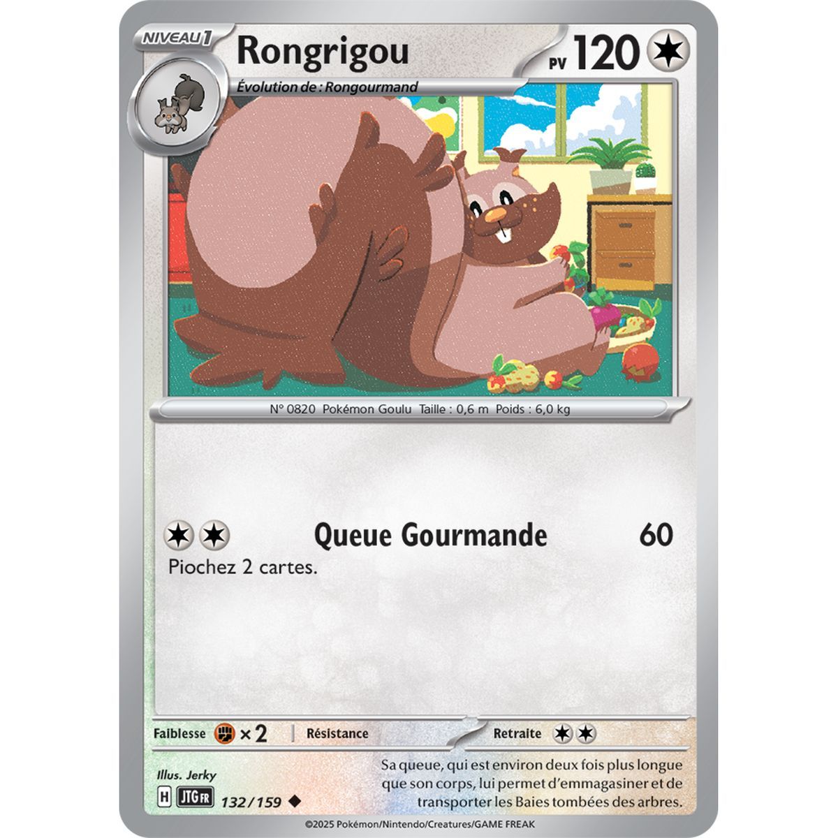 Item Rongrigou - Peu Commune 132/159 - Ecarlate et Violet 9 Aventures Ensemble