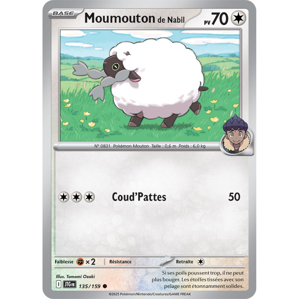 Item Moumouton de Nabil - Commune 135/159 - Ecarlate et Violet 9 Aventures Ensemble