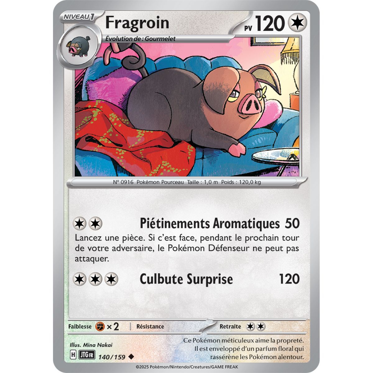Item Fragroin - Peu Commune 140/159 - Ecarlate et Violet 9 Aventures Ensemble
