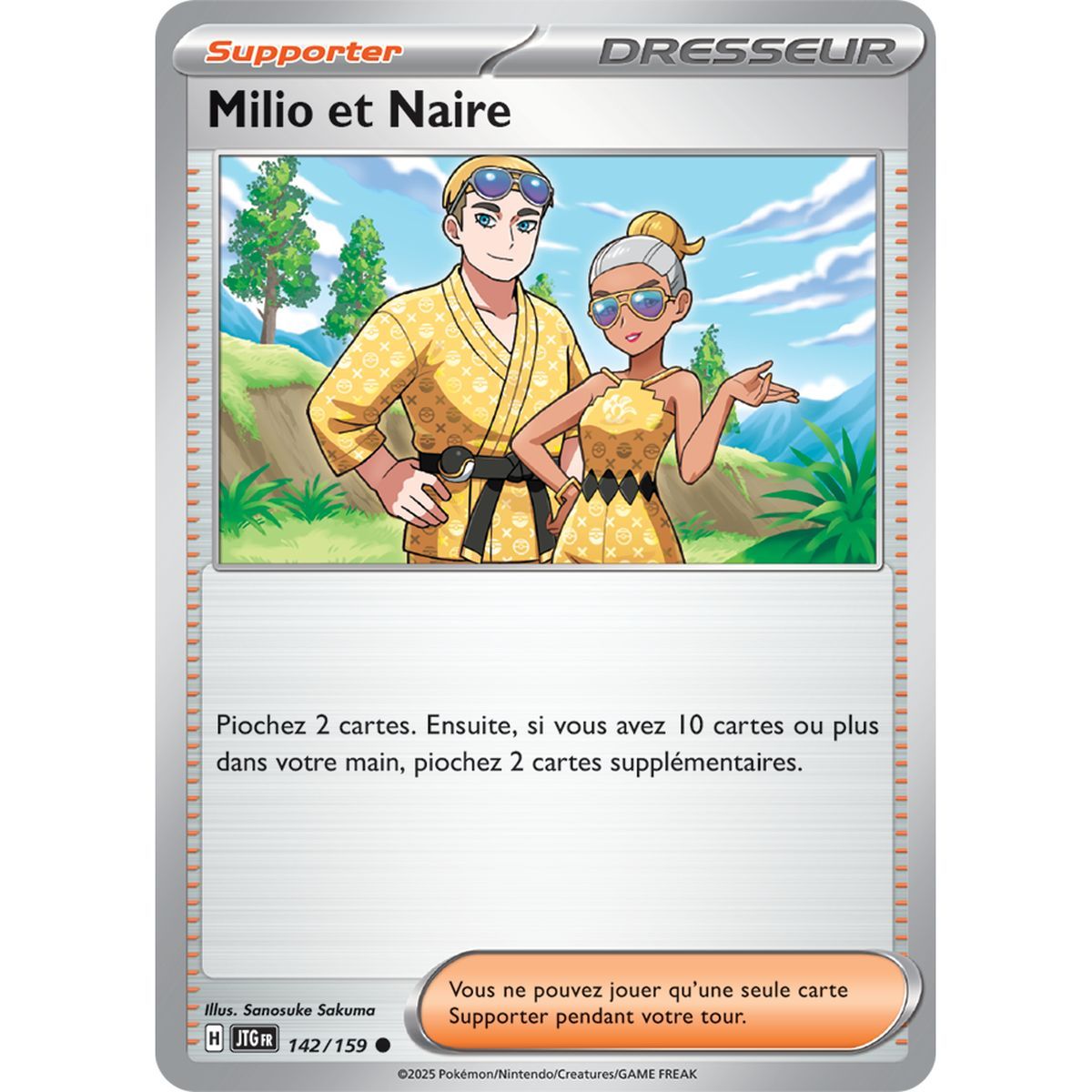 Item Milio et Naire - Commune 142/159 - Ecarlate et Violet 9 Aventures Ensemble