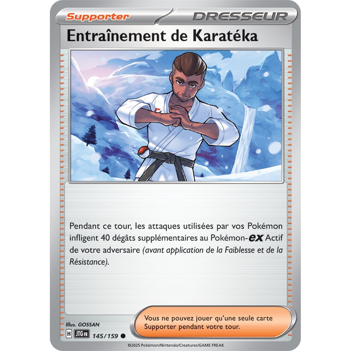 Item Entraînement de Karatéka - Commune 145/159 - Ecarlate et Violet 9 Aventures Ensemble