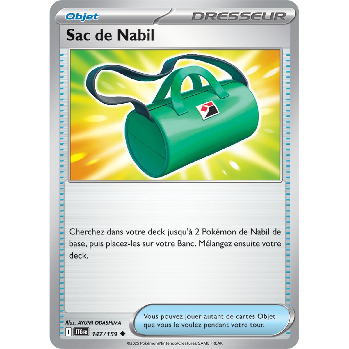 Item Sac de Nabil - Peu Commune 147/159 - Ecarlate et Violet 9 Aventures Ensemble