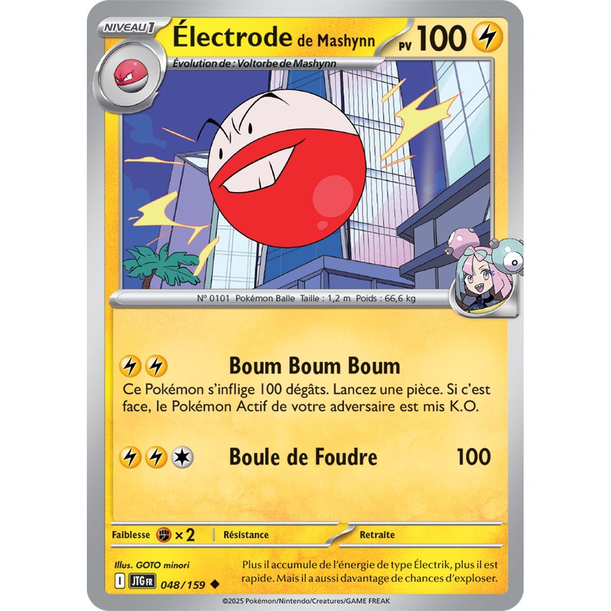 Item Électrode de Mashynn - Peu Commune 48/159 - Ecarlate et Violet 9 Aventures Ensemble