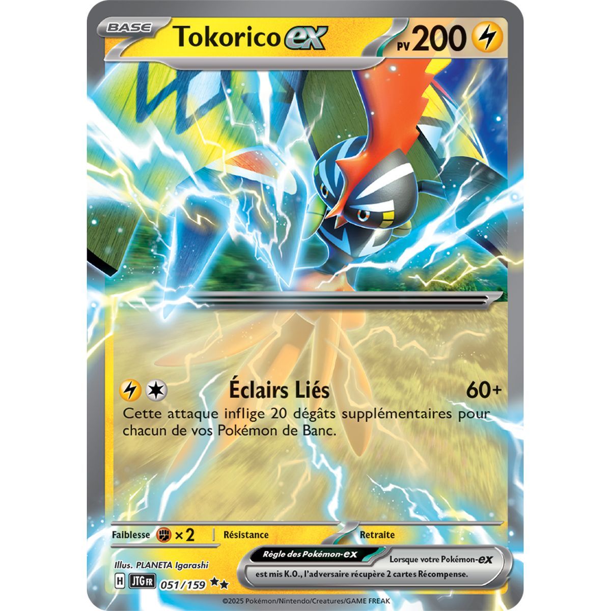 Tokorico-ex - Double Rare 51/159 - Ecarlate et Violet 9 Aventures Ensemble