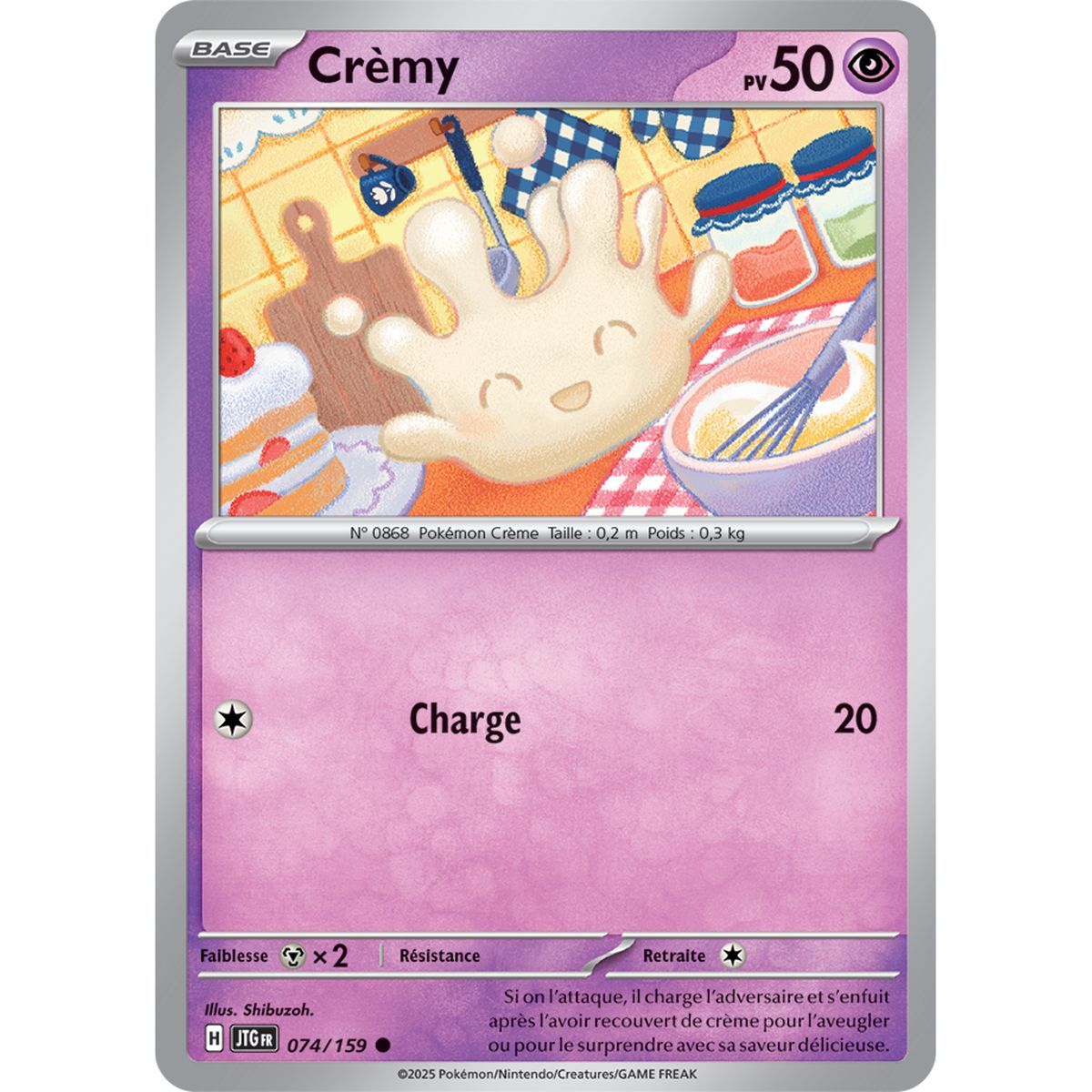 Item Crèmy - Commune 74/159 - Ecarlate et Violet 9 Aventures Ensemble