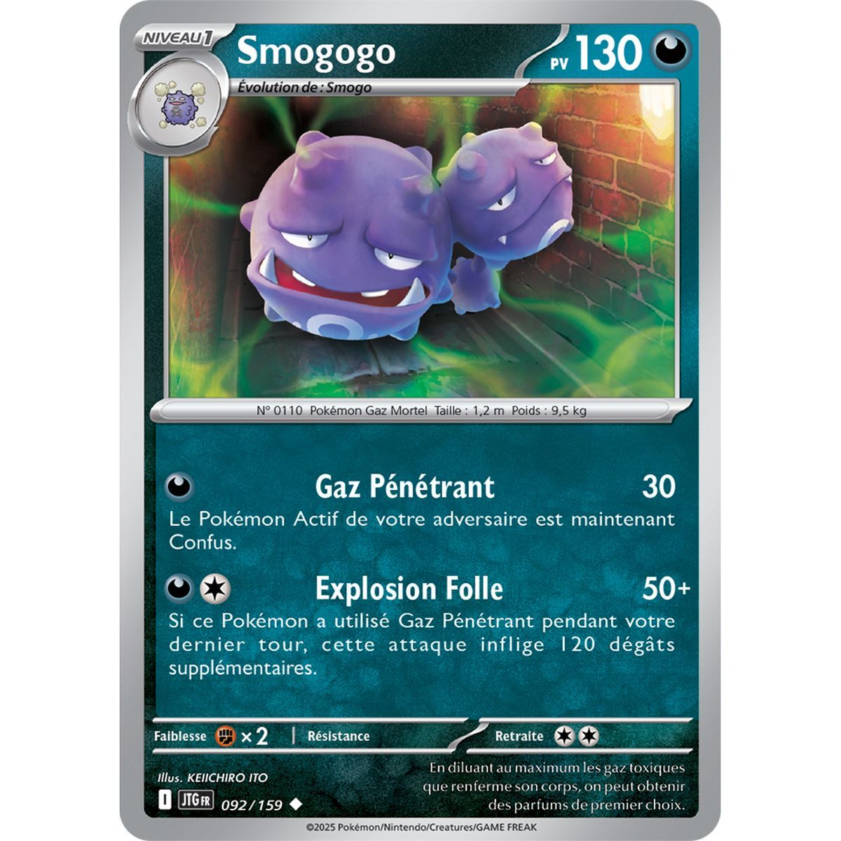 Item Smogogo - Peu Commune 92/159 - Ecarlate et Violet 9 Aventures Ensemble